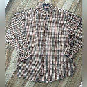 Men’s Pendleton Wool Button Down Size Large